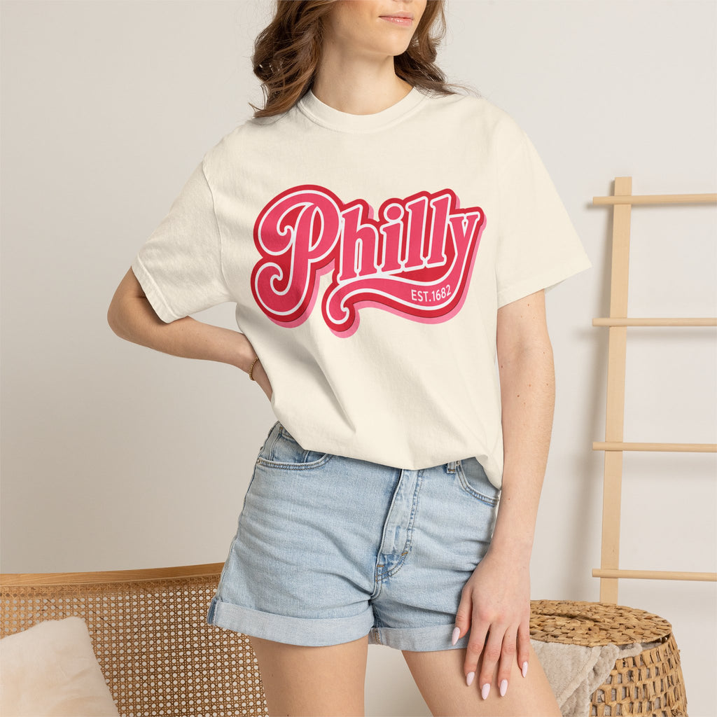 Philly Retro Script Tee