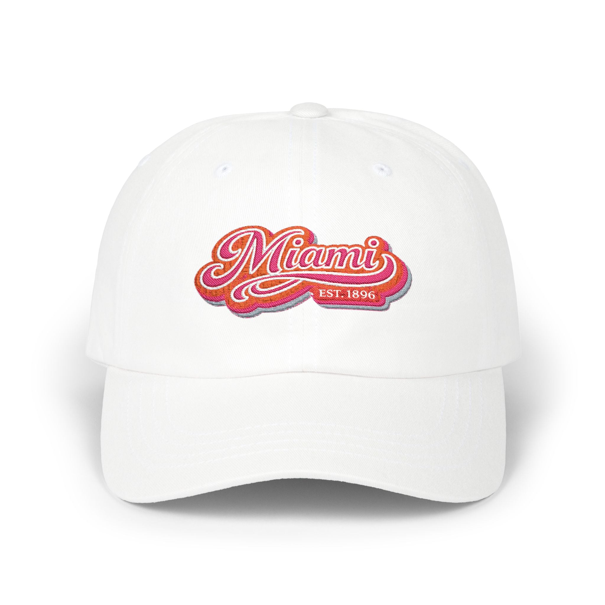 Miami Retro Script Dad Hat