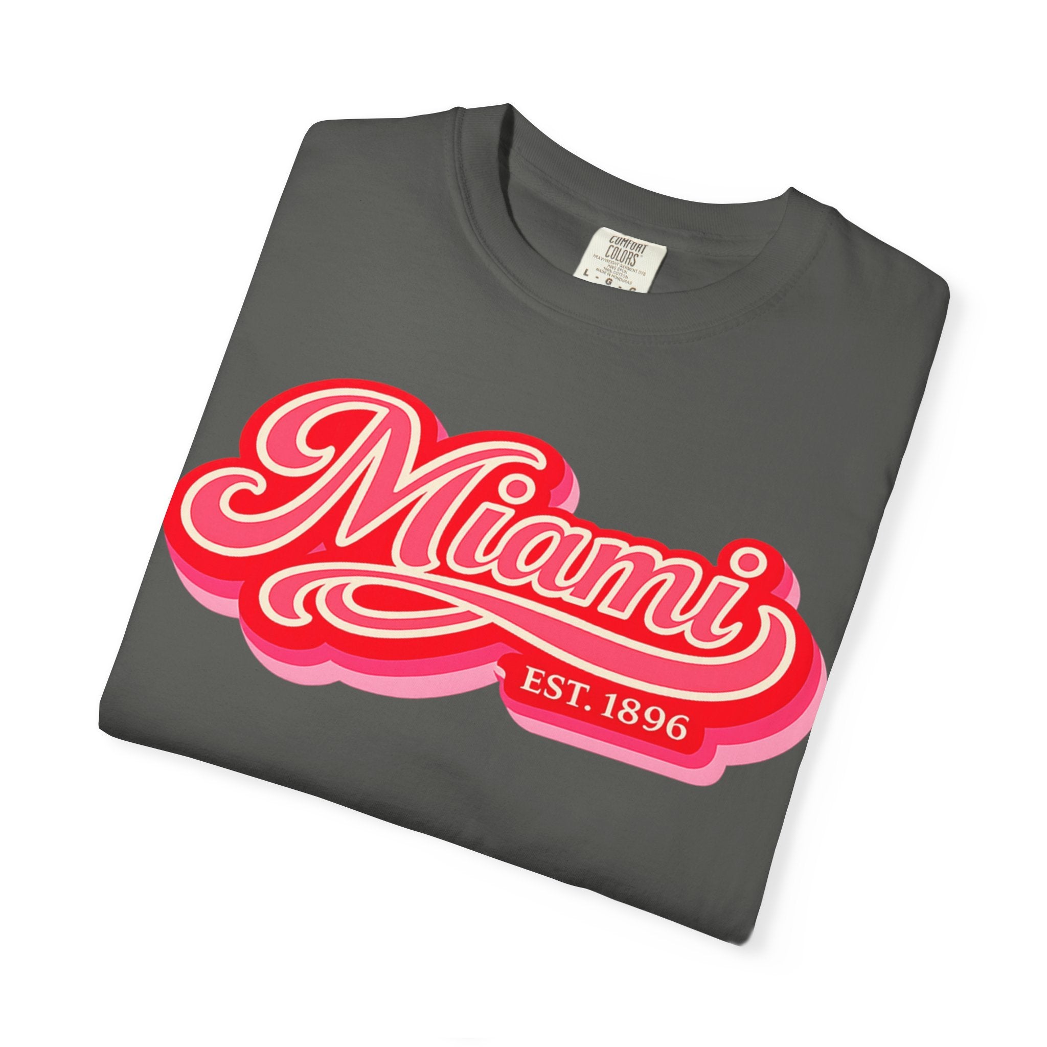 Miami Retro Script Tee