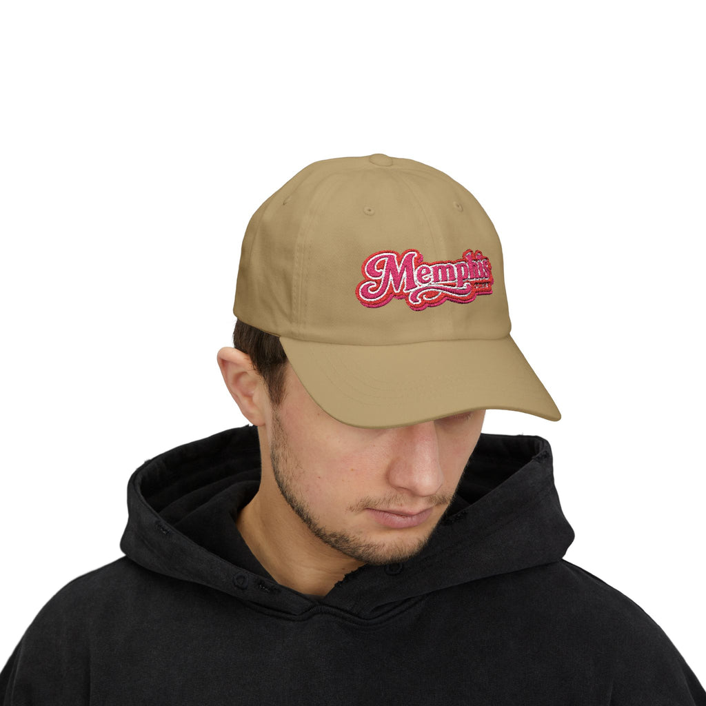 Memphis Retro Script Dad Hat