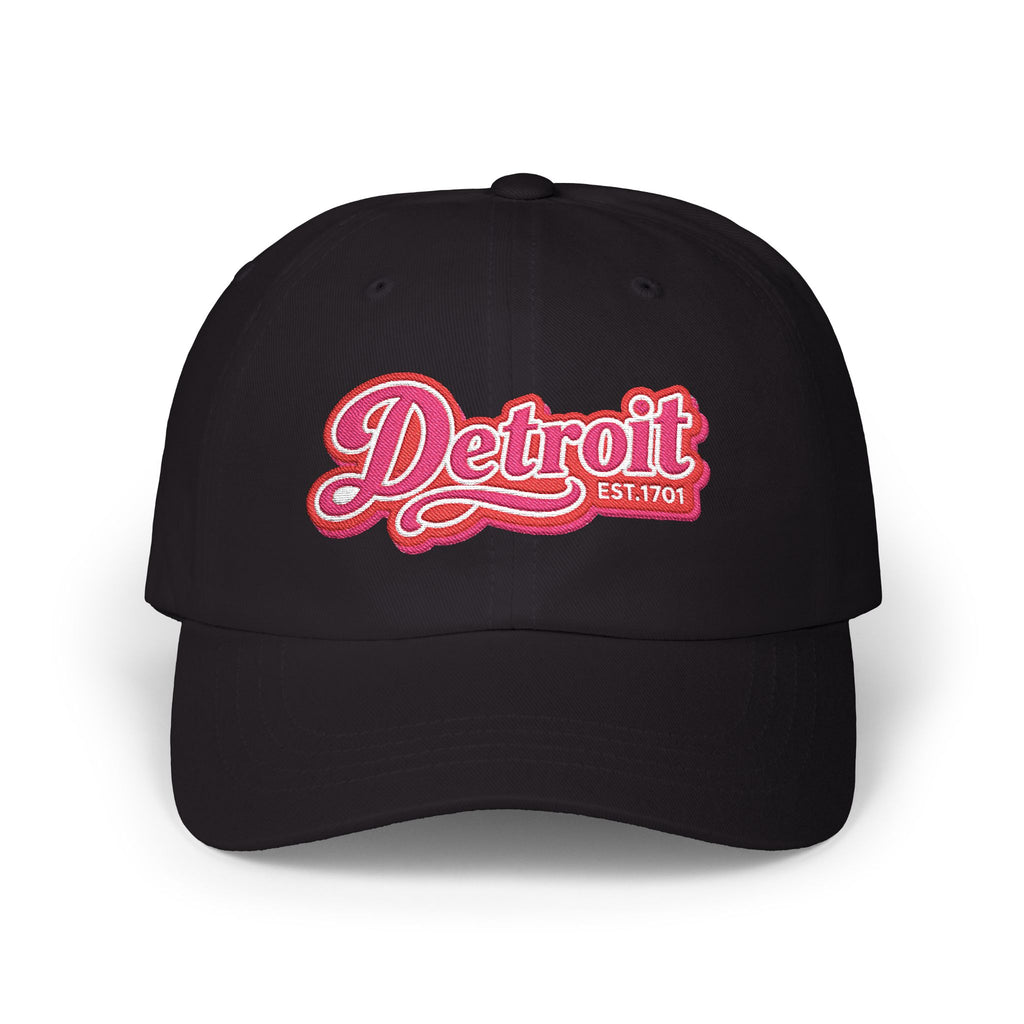 Detroit Retro Script Dad Hat