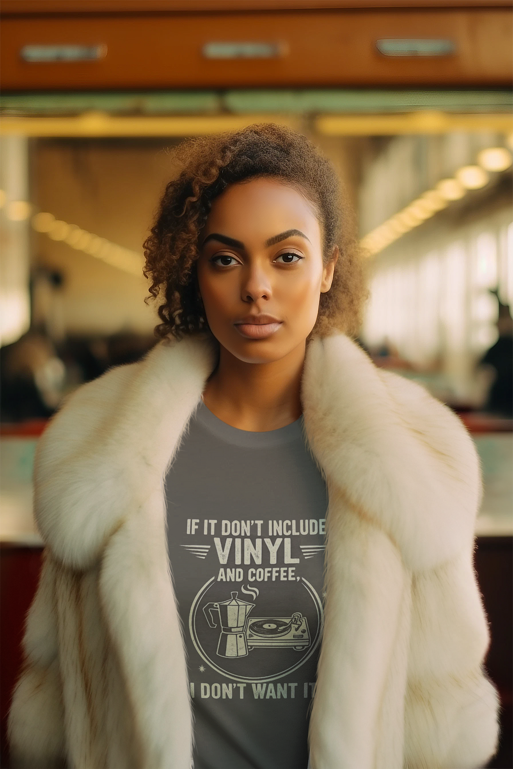 Coffee & Vinyl Tee
