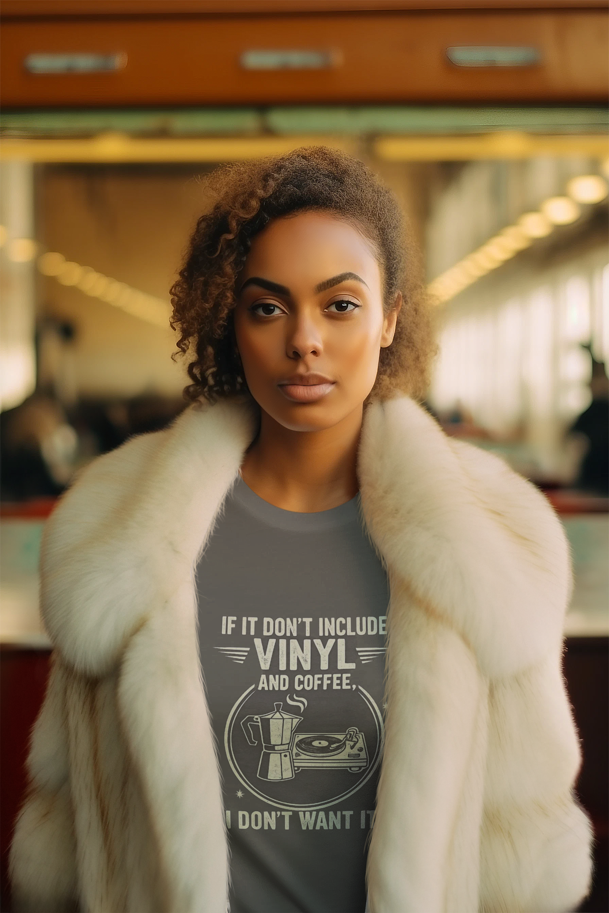 Coffee & Vinyl Tee